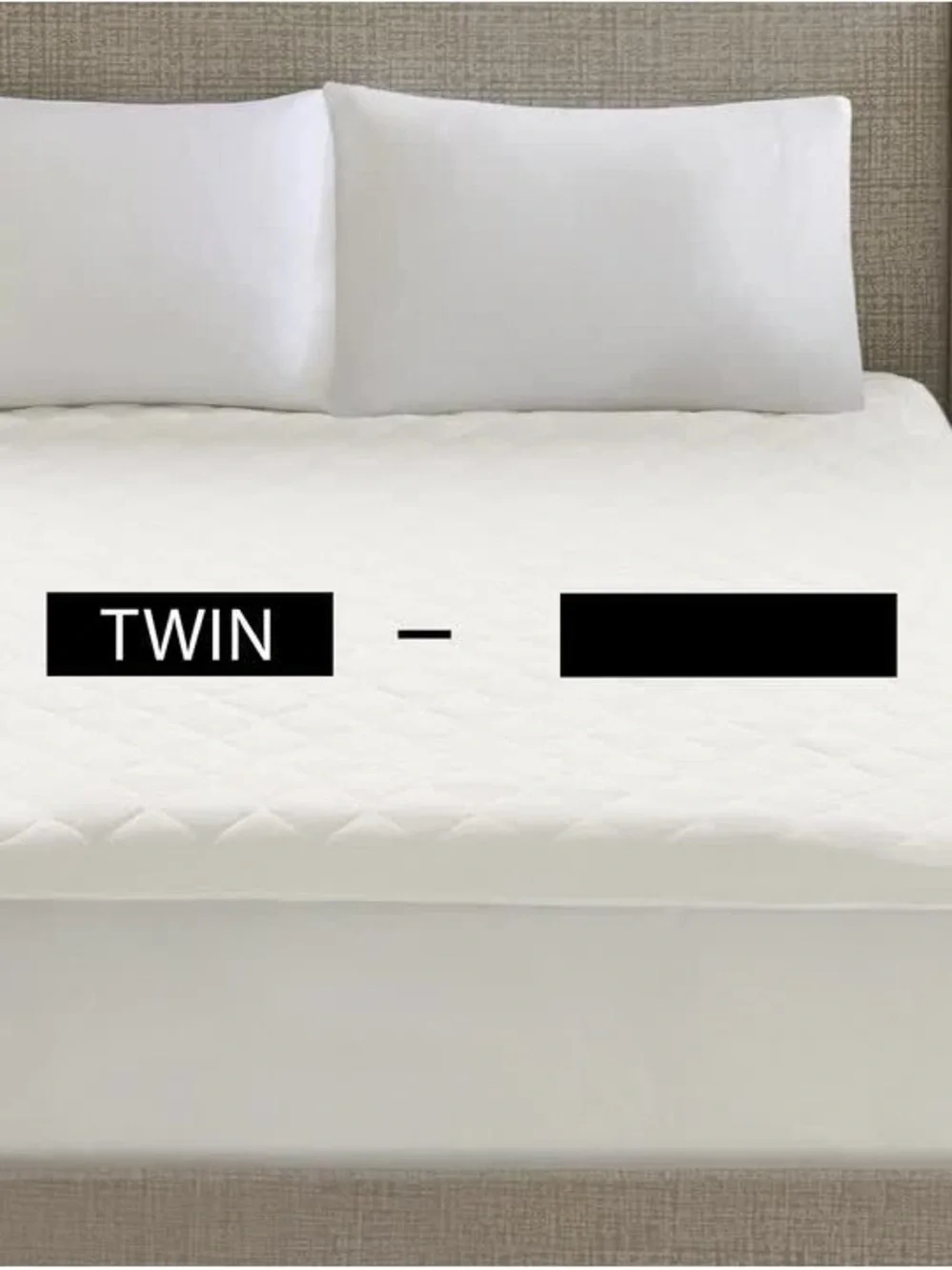 Beautyrest Cotton Heated Mattress Pad Bed Warmer with 20 Heat